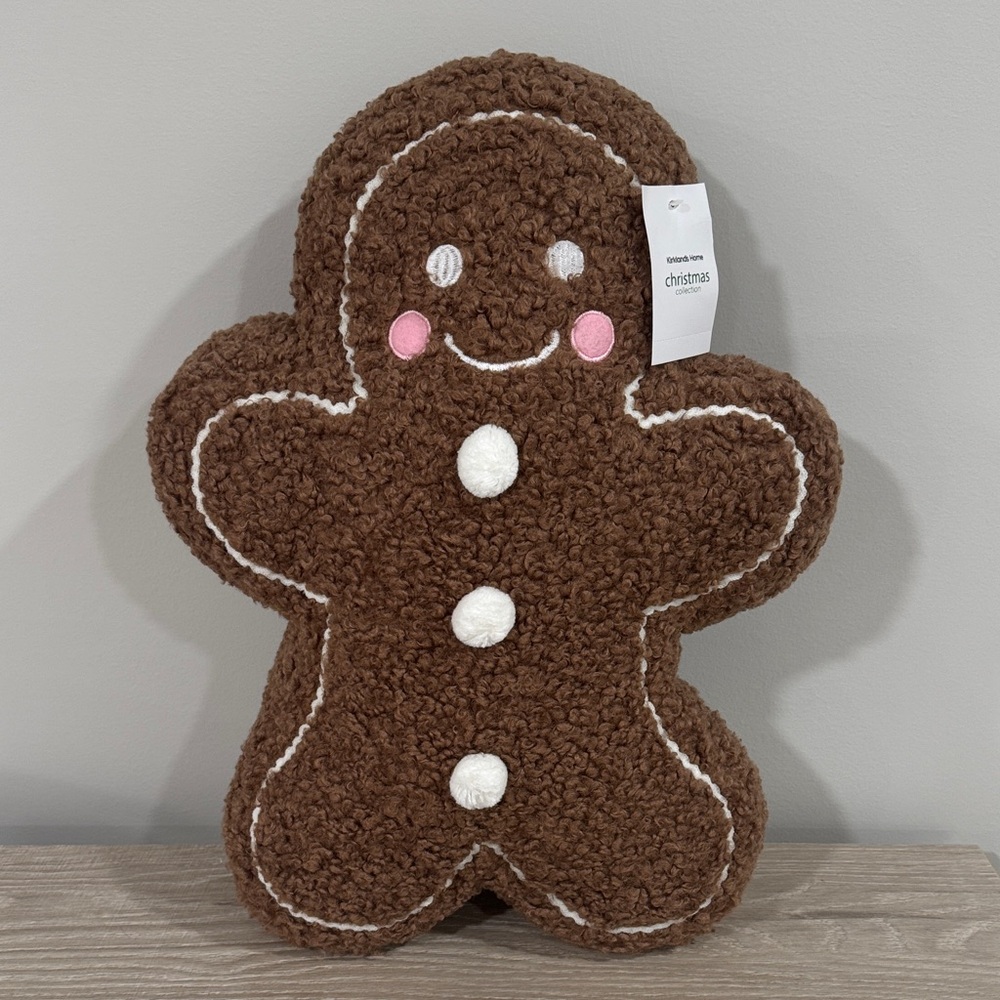 Kirklands NEW Gingerbread Plush!
